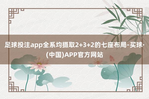 足球投注app全系均摄取2+3+2的七座布局-买球·(中国)APP官方网站