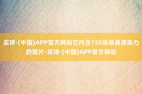 买球·(中国)APP官方网站它内含750张极具感染力的图片-买球·(中国)APP官方网站